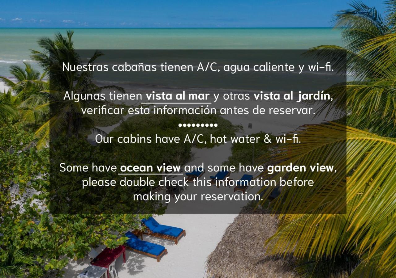 Casa Mate Beachfront Cabanas El Cuyo Eksteriør billede
